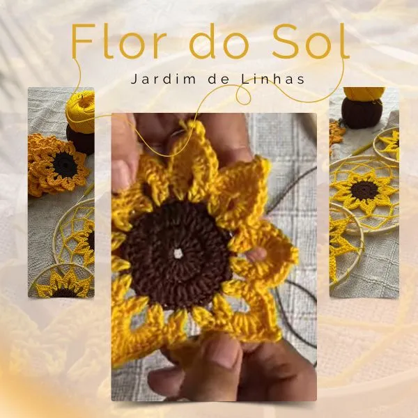 Flor do Sol - Jardim de Linhas
